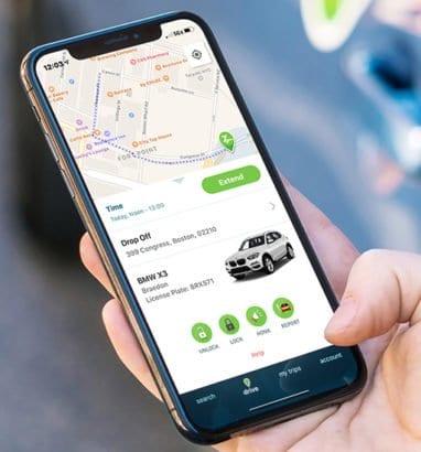 Zipcar app 